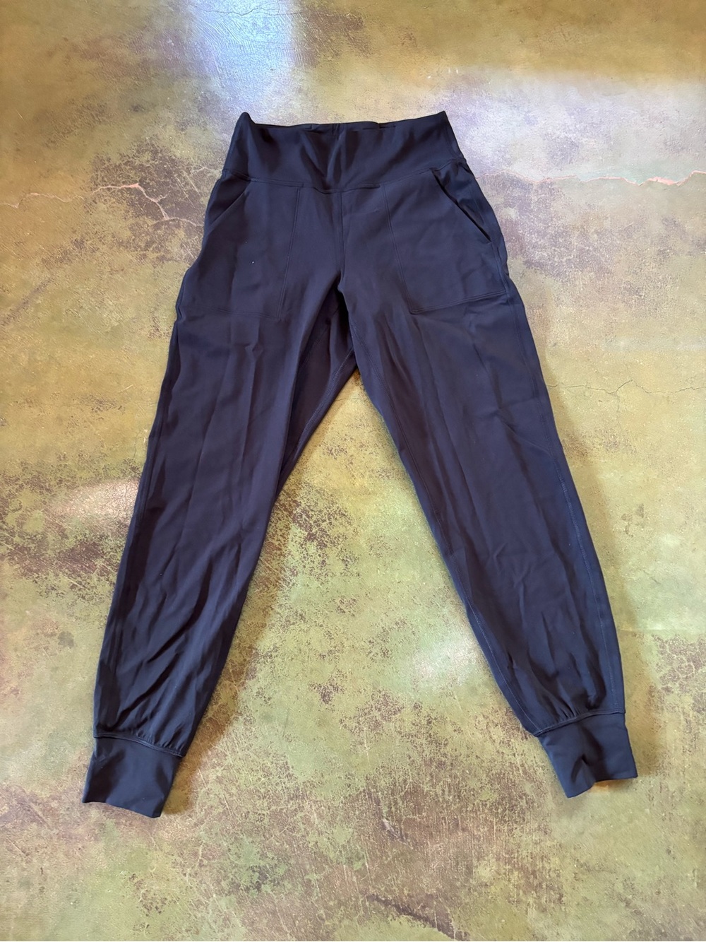 Lululemon Black High-Waist Jogger Pants